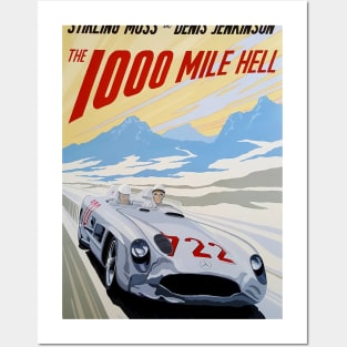 Stirling moss and denis  jenkinson Posters and Art